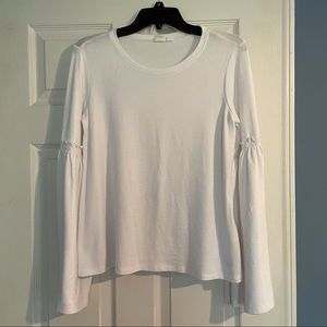 Gap White Flowy Blouse - Size Small